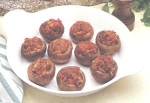 Champiñones rellenos - gevulde champignons